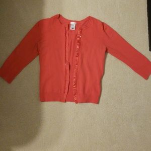 Coral cardigan